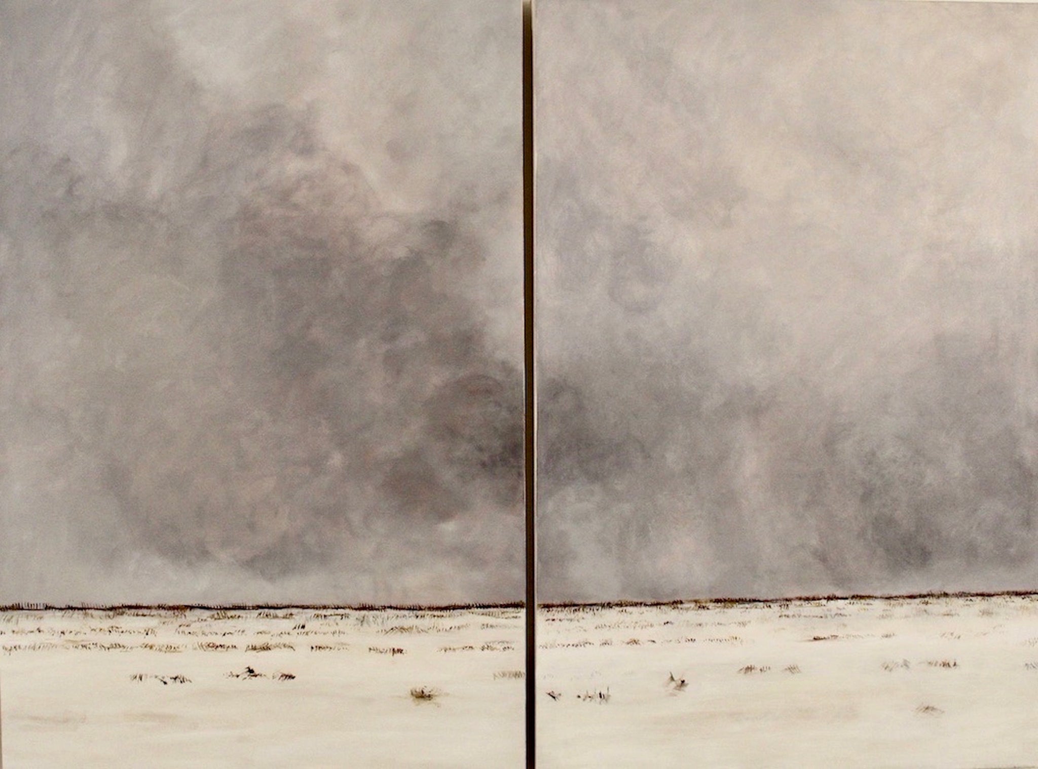 Winter Corn - Diptych